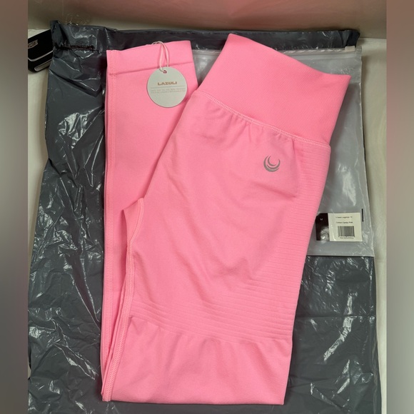 Lazuli Label Cotton Candy V-Seam Leggings - Picture 3 of 7